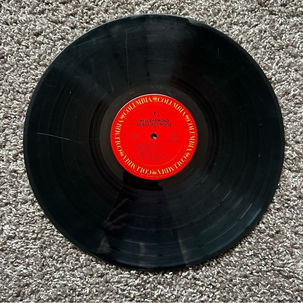 Vintage Neil Diamond Beautiful Noise Vinyl Record - Picture 6 of 9